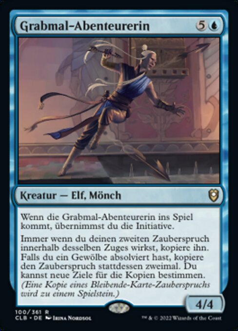 Grabmal-Abenteurerin CLB-100 Rare Near Mint Deutsch