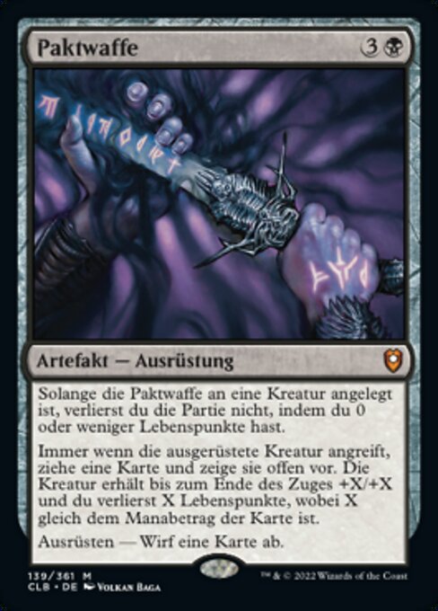 Paktwaffe CLB-139 Mythic Near Mint Deutsch