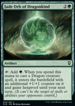 Jade Orb of Dragonkind CLB-236 Common Near Mint Englisch