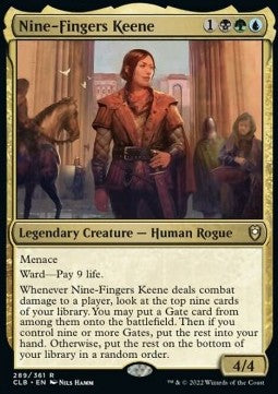 Neunfinger Kien CLB-289 Rare Excellent Englisch Foil