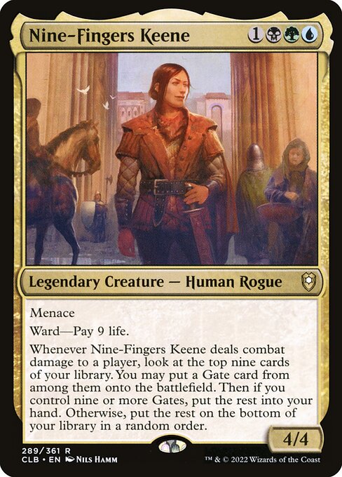 Neunfinger Kien CLB-289 Rare Excellent Englisch Foil