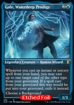 Gale, Naturtalent aus Tiefwasser (V.1) XCLB-485 Rare Near Mint Deutsch Foil