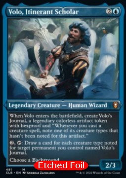 Volo, reisender Gelehrter (V.1) XCLB-491 Mythic Near Mint Englisch