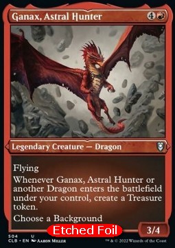 Ganax, Astral Hunter XCLB-504 Uncommon Near Mint Englisch Foil
