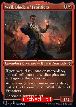 Wyll die Grenzklinge (V.1) XCLB-512 Rare Near Mint Englisch Foil