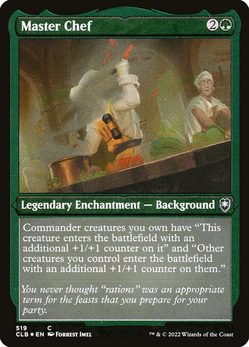 Küchenchef (V.1) XCLB-519 Common Near Mint Deutsch Foil