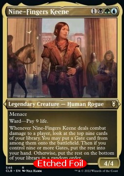 Neunfinger Kien (V.1) XCLB-546 Rare Near Mint Deutsch Foil