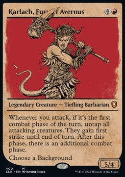 Karlach, Fury of Avernus XCLB-400 Mythic Excellent Englisch