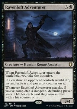 Ravenloft Adventurer CLB-142 Rare Near Mint Englisch Foil