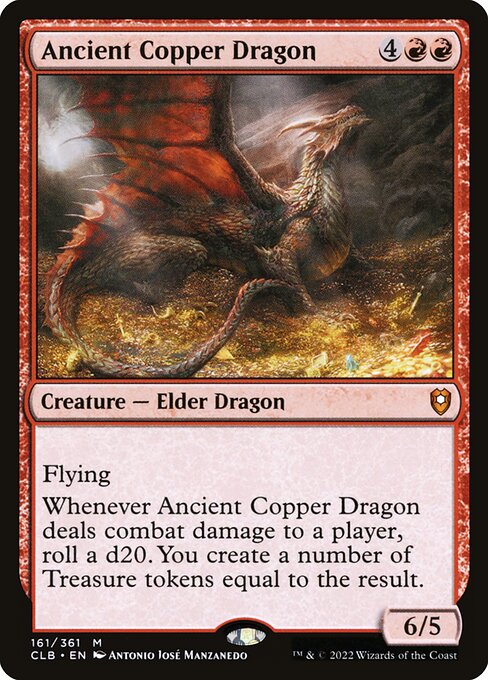 Ancient Copper Dragon CLB-161 Mythic Near Mint Englisch