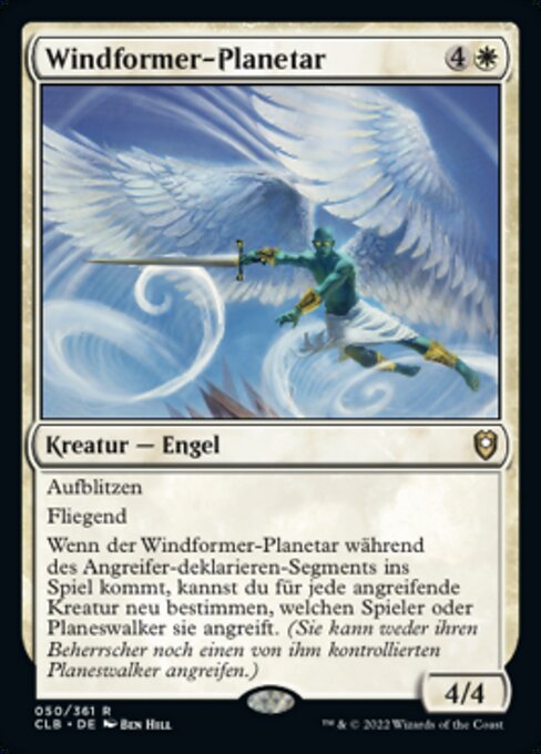 Windformer-Planetar CLB-50 Rare Near Mint Deutsch