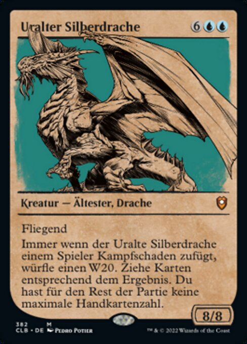 Uralter Silberdrache (V.2) XCLB-382 Mythic Excellent Deutsch