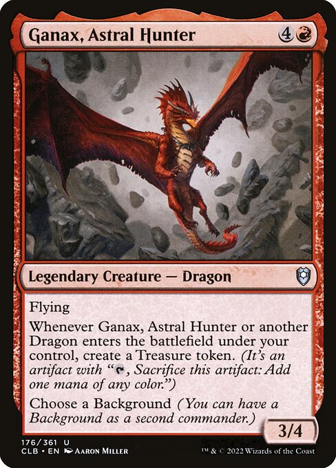 Ganax, Astral Hunter CLB-176 Uncommon Excellent Englisch