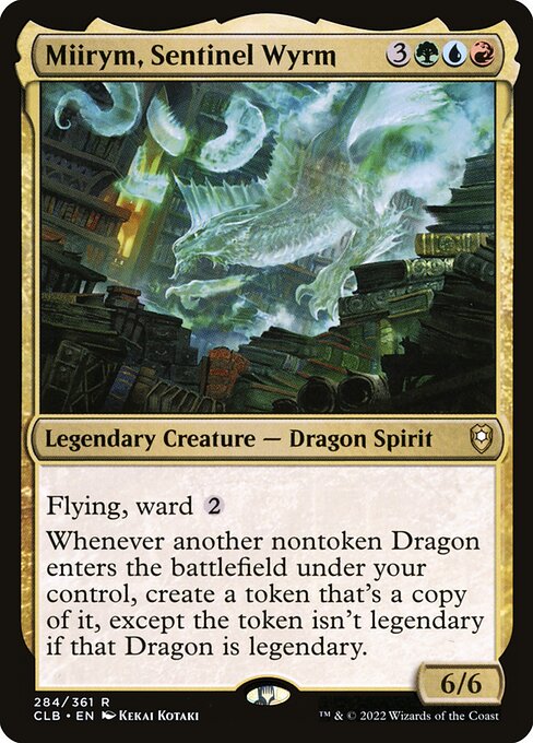 Miirym, Sentinel Wyrm CLB-284 Rare Near Mint Englisch