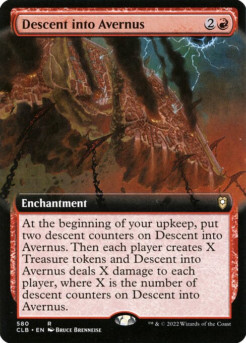 Abstieg nach Avernus XCLB-580 Rare Near Mint Englisch
