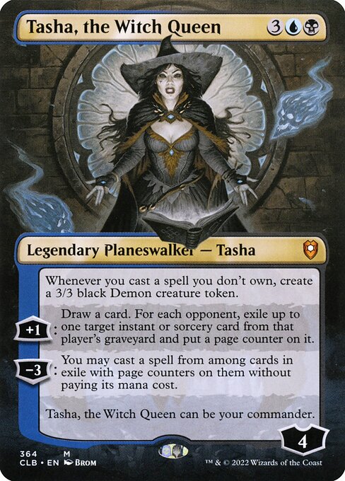 Tasha, the Witch Queen XCLB-364 Mythic Near Mint Englisch Foil