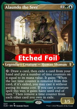 Alaundo der Seher (V.1) XCLB-523 Rare Near Mint Deutsch Foil