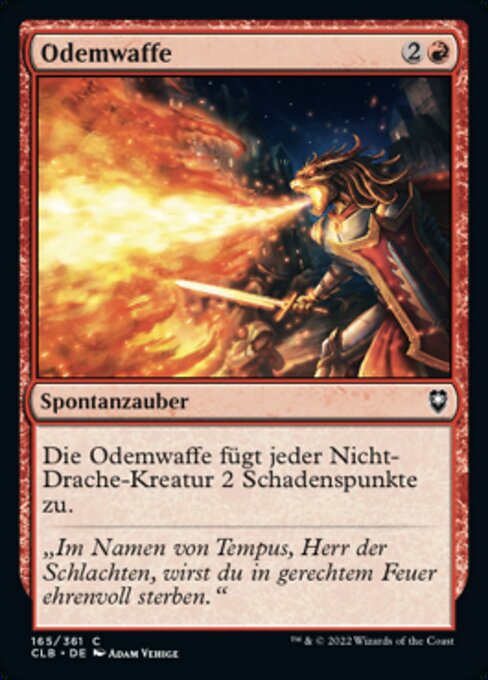 Odemwaffe CLB-165 Common Near Mint Deutsch