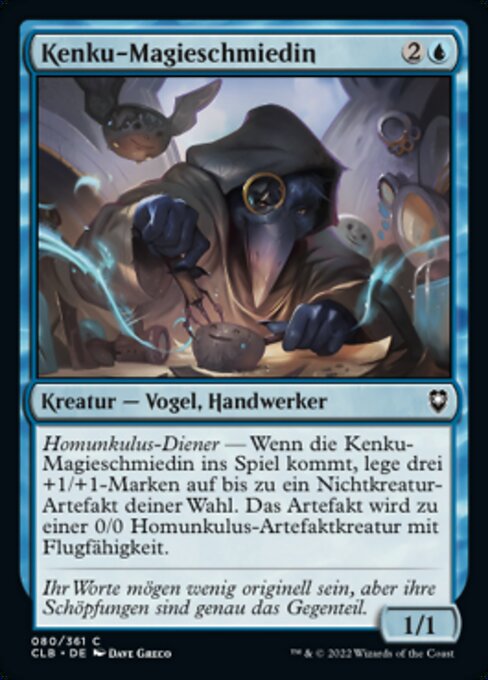Kenku-Magieschmiedin CLB-80 Common Near Mint Deutsch