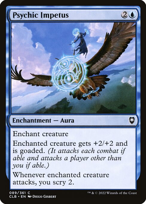 Psychic Impetus CLB-89 Common Near Mint Englisch