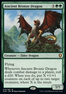 Ancient Bronze Dragon CLB-214 Mythic Near Mint Englisch