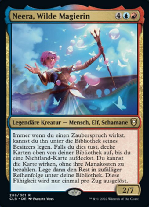 Neera, Wilde Magierin CLB-288 Rare Near Mint Deutsch