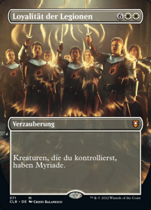 Loyalität der Legionen XCLB-371 Mythic Excellent Deutsch