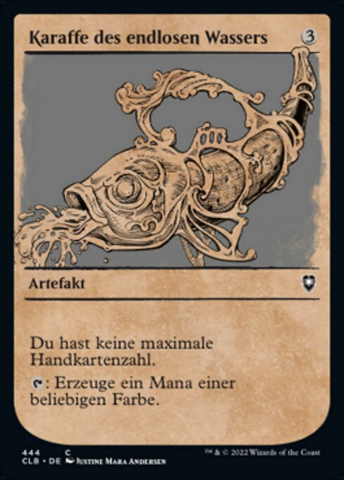 Karaffe des endlosen Wassers XCLB-444 Common Near Mint Deutsch Foil