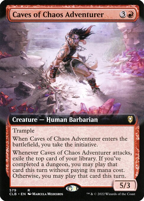 Caves of Chaos Adventurer XCLB-579 Rare Near Mint Englisch