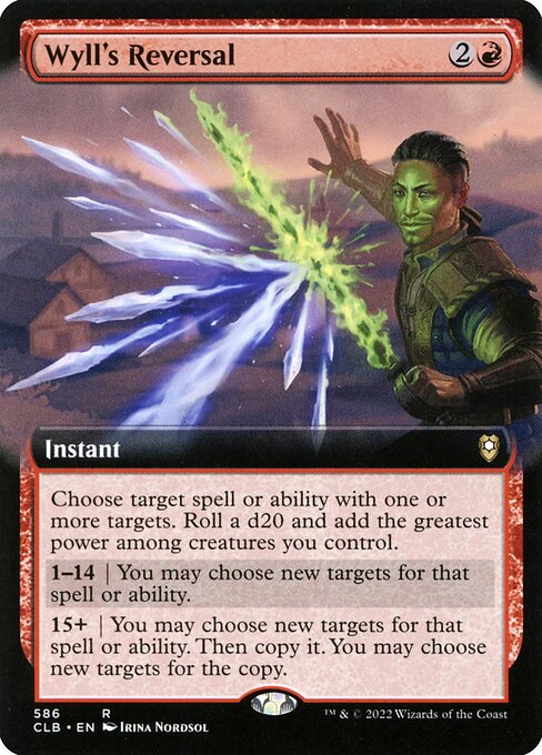 Wylls Umkehrung XCLB-586 Rare Near Mint Englisch Foil