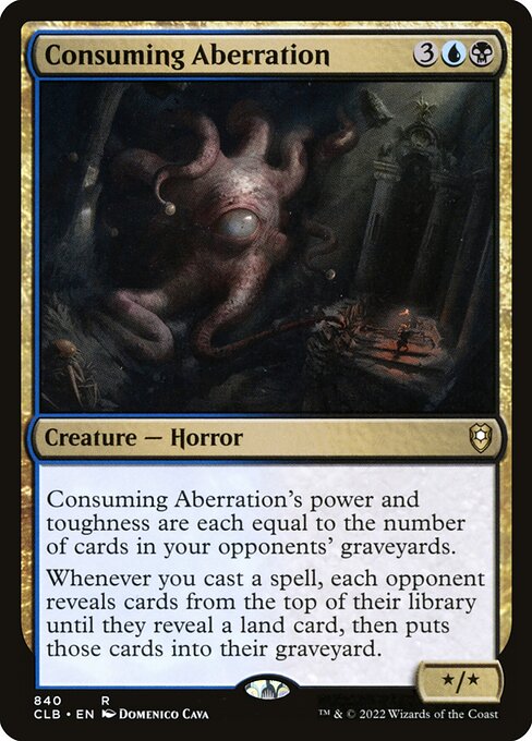Consuming Aberration XCLB-640 Rare Near Mint Englisch