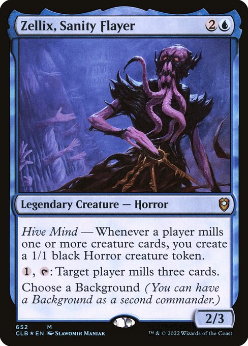 Zellix der Verstandschinder (V.1) XCLB-652 Mythic Excellent Englisch Foil
