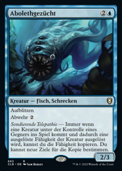 Abolethgezücht (V.1) XCLB-662 Rare Near Mint Deutsch