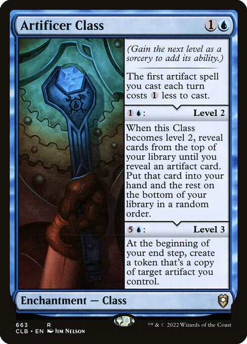Artificer Class XCLB-663 Rare Near Mint Englisch