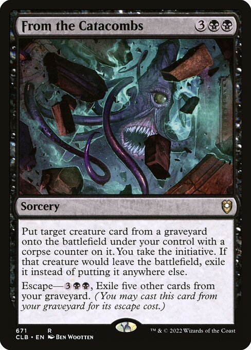 From the Catacombs XCLB-671 Rare Near Mint Englisch