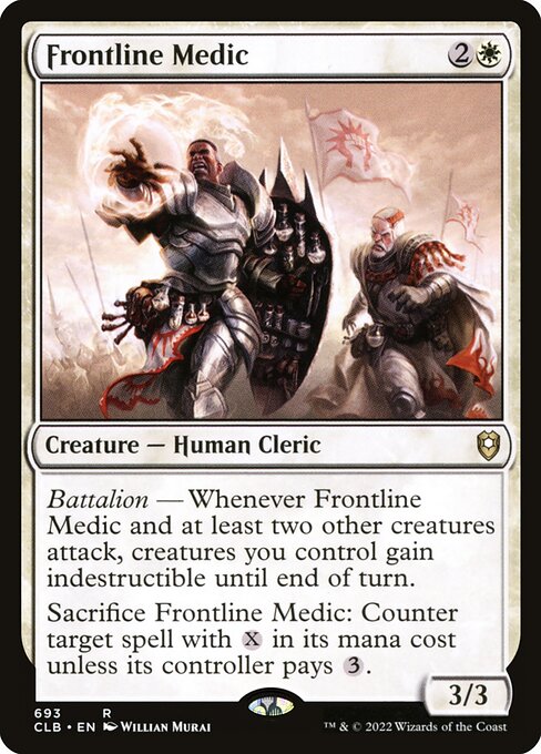 Frontline Medic XCLB-693 Rare Near Mint Englisch