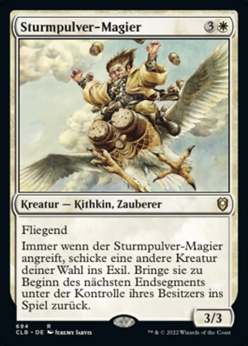 Sturmpulver-Magier XCLB-694 Rare Near Mint Deutsch