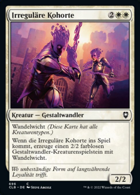 Irreguläre Kohorte XCLB-696 Common Near Mint Deutsch