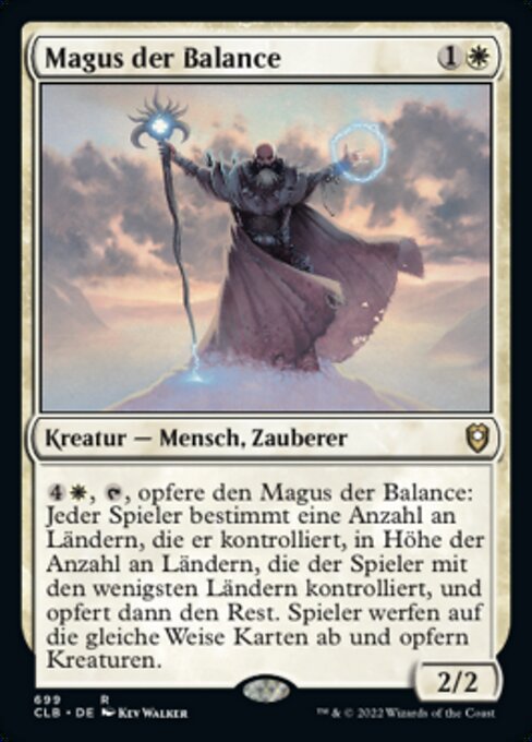 Magus der Balance XCLB-699 Rare Near Mint Deutsch