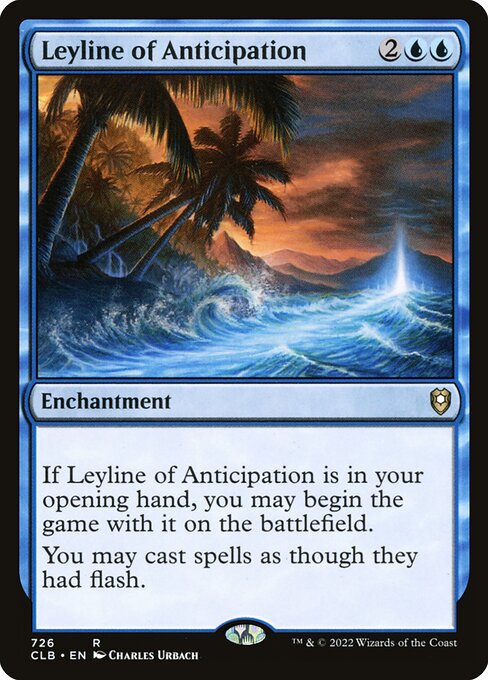Leyline of Anticipation XCLB-726 Rare Near Mint Englisch