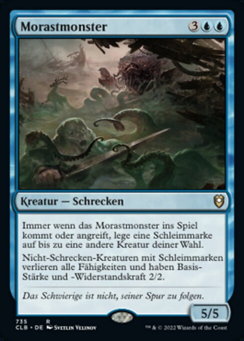 Morastmonster XCLB-735 Rare Near Mint Deutsch