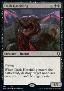 Dark Hatchling XCLB-747 Rare Near Mint Englisch