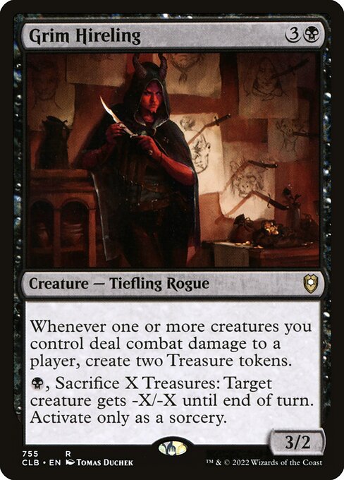 Grim Hireling XCLB-755 Rare Excellent Englisch