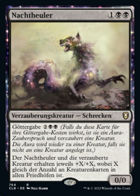 Nachtheuler XCLB-764 Rare Near Mint Deutsch
