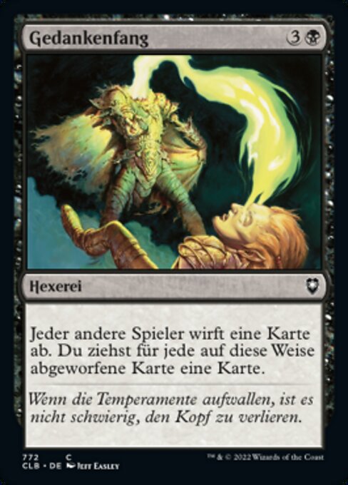 Gedankenfang XCLB-772 Common Near Mint Deutsch