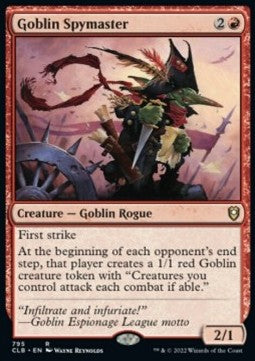Goblin Spymaster XCLB-795 Rare Near Mint Englisch