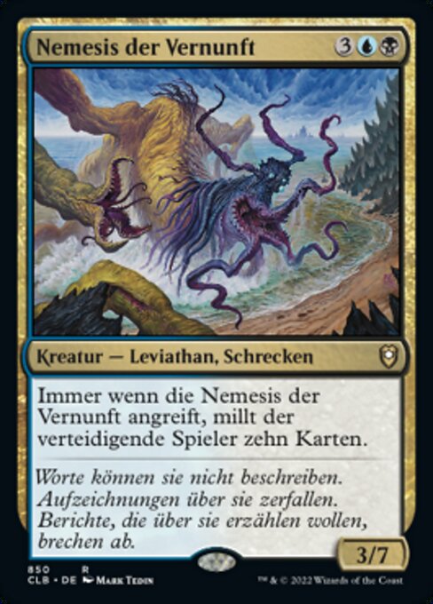 Nemesis der Vernunft XCLB-850 Rare Near Mint Deutsch