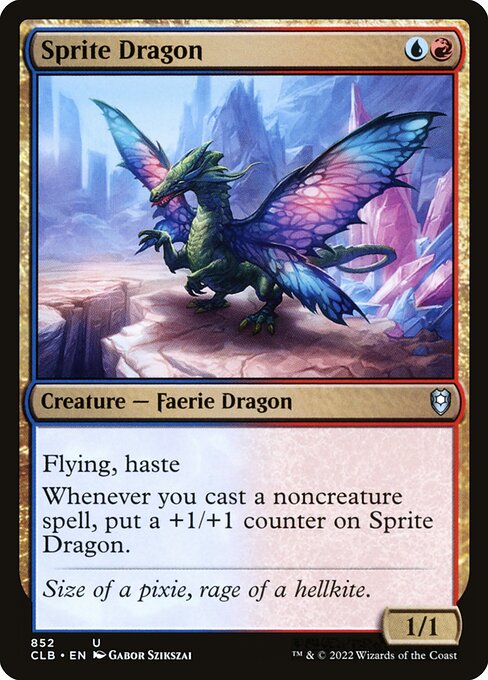 Sprite Dragon XCLB-852 Uncommon Near Mint Englisch
