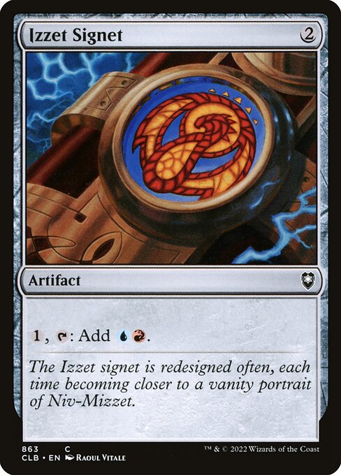 Izzet Signet XCLB-863 Common Near Mint Englisch
