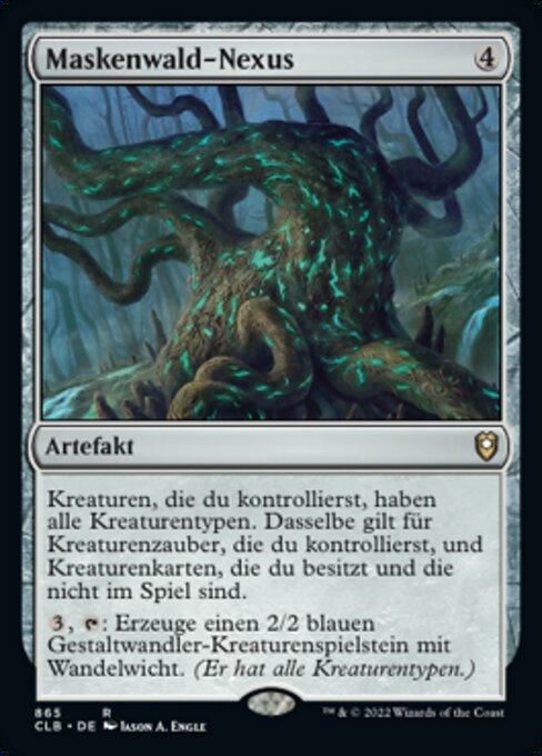 Maskenwald-Nexus XCLB-865 Rare Near Mint Deutsch